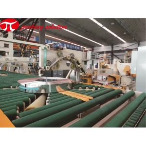 Horizontal Steel Coil Wrapping Line /  Auto Packing Line 60-500mm Width With  Stacking System