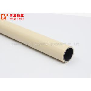 Galvanized Surface Plastic Coated Steel Pipe DY29 Lean Tube For Rack System