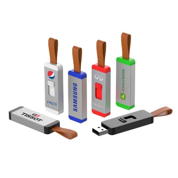 Buy ODM Leather Usb Flash Drive Print Logo 4G 20MB/S Reading Speed at wholesale prices
