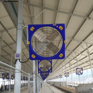 Industrial Energy Saving Livestock Ventilation Fan With 410W Input Power and 1
