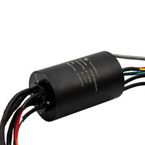 IP54 Protection Through Hole Slip Ring 300 Rpm Rotating Speed