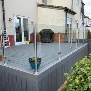 Safety Tempered Glass Fence Balustrade For Balcony Pool