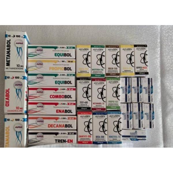 10ml Vial Labels And Boxes Alphagen Pharmaceuticals vial Packing