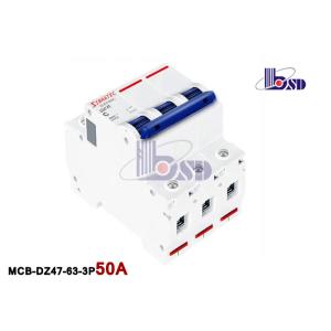 Industrial Overload 50amp Three Pole Circuit Breaker Motor Starting Applications