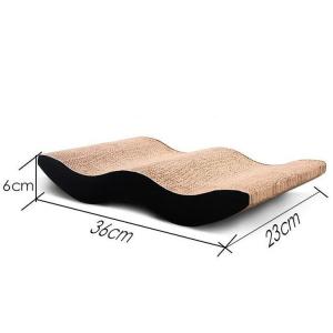 Cat Scratching Board with Catnip, Corrugated Cat Scratching Board with Premium