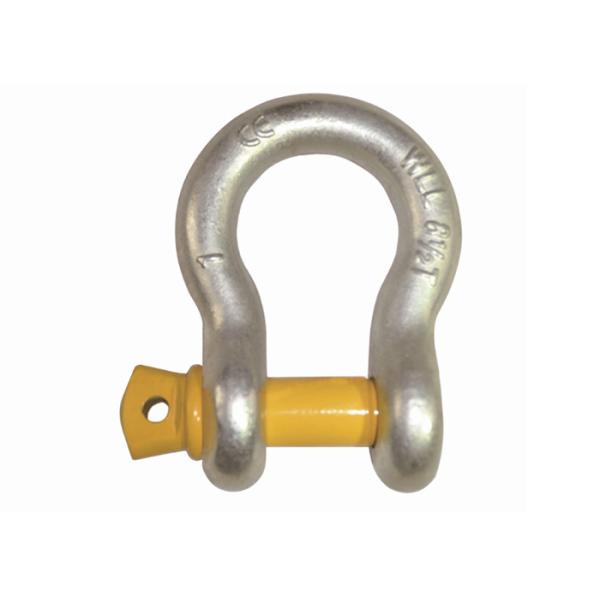 Buy Bow Shackle With High Strength Forged Carbon Steel Die Forging 2 Ton - 120 Ton at wholesale prices