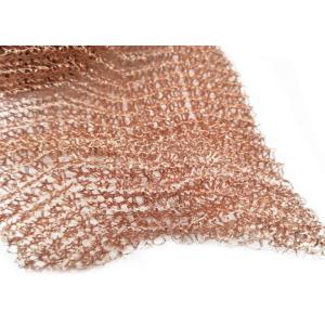 Multi Strand Stainless Steel Knitted Wire Mesh Flat Type Alkali Resistance