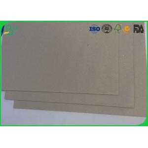 Recycled Waste Pulp Grey Board Paper 1200gsm 787 * 1092mm For Furniture