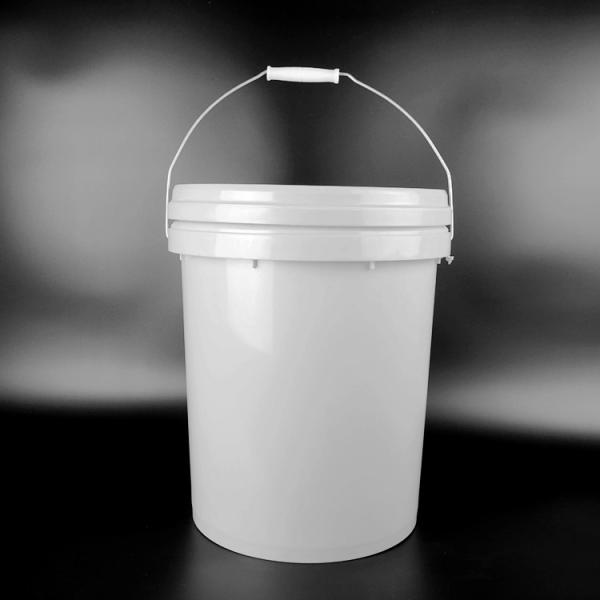 Buy PP Food Grade Heavy Duty 5 Gallon Bucket With Lid Wall Paint Use at wholesale prices