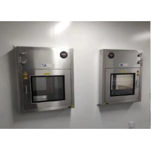 Stainless Steel Cleanroom Transfer Hatch Box / Transfer Window