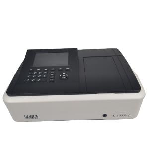 Quality 360nm Stray Light Lab Single Beam Visible Spectrophotometer 320-1100nm 2nm Bandwidth for sale