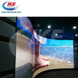 Splicing Indoor Digital Displays P3 Curved LED Video Billboard