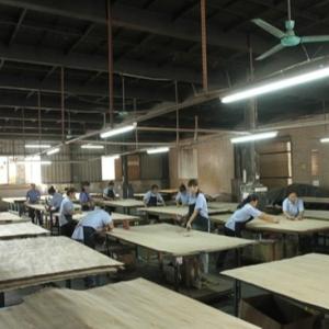 Fancy Black Pearl Wood Veneer BP-X2003 New Design 3100mm Length For Wood Door