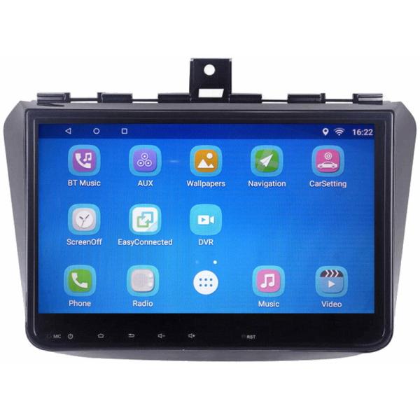 Ouchuangbo 9 inch auto radio stereo Android 6.0 for Haima M3 2016 with Bluetooth connection to the phone then play music