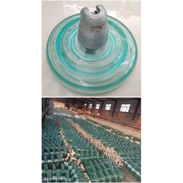 240kn Anti Pollution Transmission Line Tool High Voltage Suspension Glass Insulators