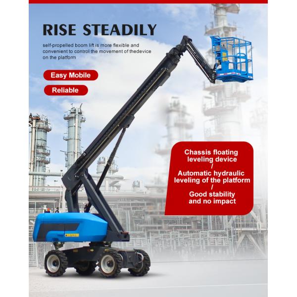 High Quality Hydraulic Lift Table Self Propelled Lifting Platform Telescopic Boom Lift Aerial Work Platform