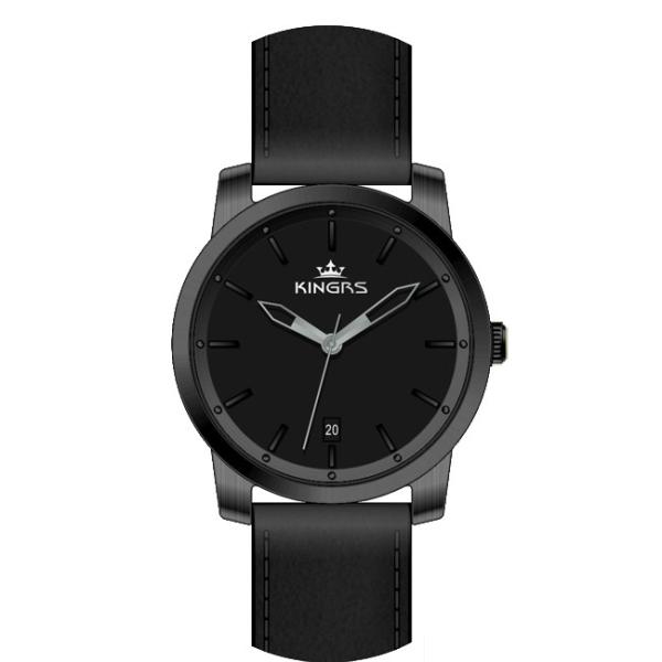 Movement Black 304 Stainless Steel Watches For Boys Custom Logo
