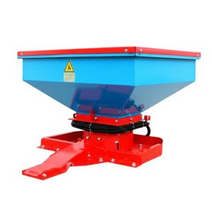 PTO-driven Dual-disc Tractor Mounted Fertilizer Spreader with Hydraulic Control