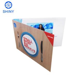 7 Inch Lcd Screen Video Brochure Custom Or Standard