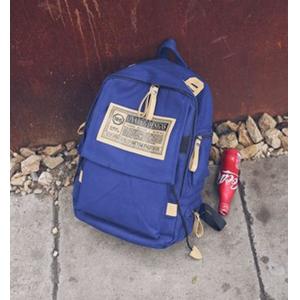 Custom new wholesale fashion Korean school boys custom canvas shoulder bag