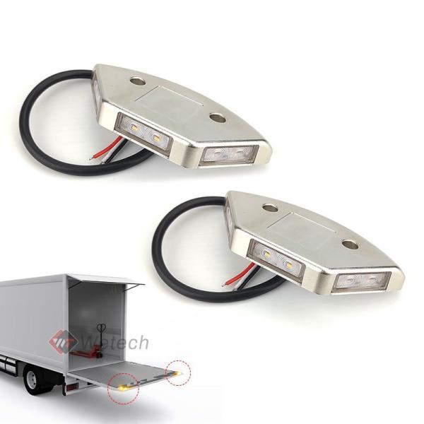 Screw Mounted Type IP65 Tail Lift Warning Lights 6W For Lifting Platform