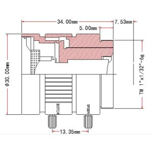 DAAN 16mm F1.2 manual Iris 3MP CCTV Lens