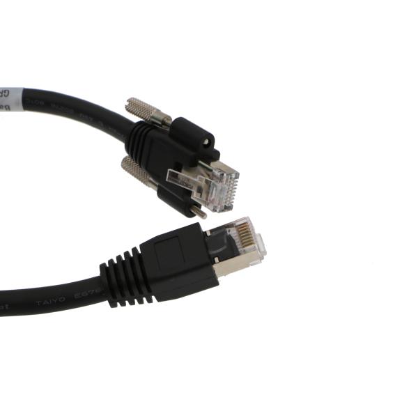 Cable GigE Cat6 S STP Screw Lock Horizontal RJ45 DrC for Basler Cameras 3 5 10m