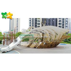 Residential Area Theme Park Equipment LLDPE Material Long Service Life