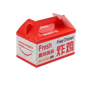 Custom Food Paper Take Out Boxes Paper Packaging Containers Disposable
