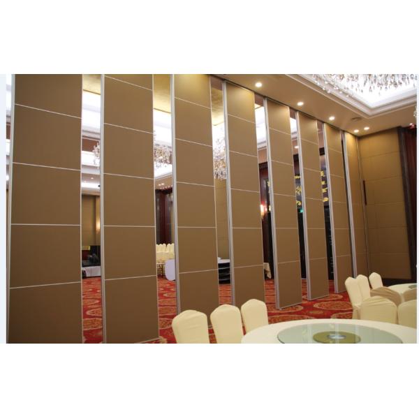 Melamine Finished Soundproof Movable Acoustic Panel For Training Hall / Office