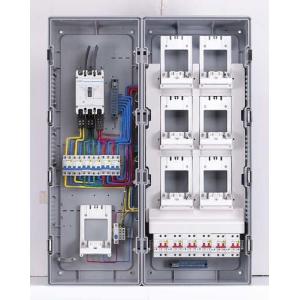 White Durable Commercial Meter Box Lockable Surface Mounted With Scientific
