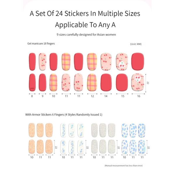 2023 Hot Selling OEM Private Label Gel Nail Sticker Art Design Semi-cured Uv Gel Nail Art Polish Wrap Strips With Lamp