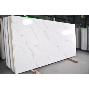 Engineering Artificial Quartz Slab Countertops Calacata 20mm 30mm