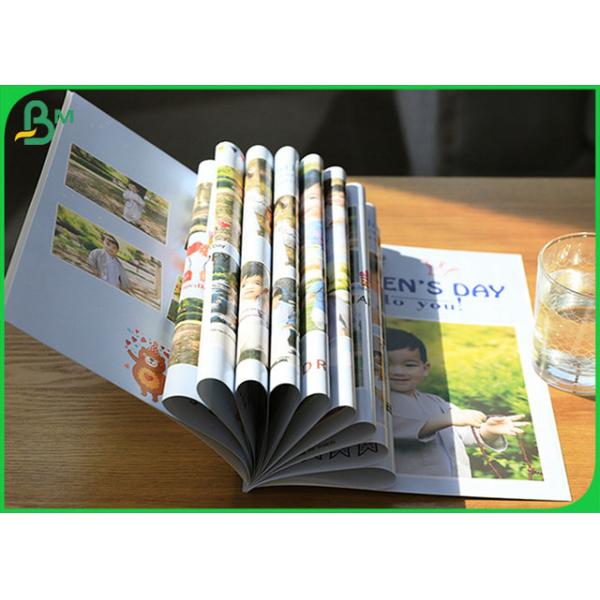 115G 128G 150G Matte Coated Paper , Couche Matt Paper with Dimension 70 * 100cm