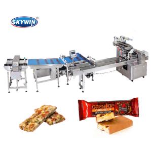 Quality Multi Function auto packing line For Chocolate Bar Wafer Biscuits for sale