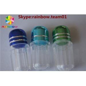 empty plastic capsules pill container capsule case capsule shape container