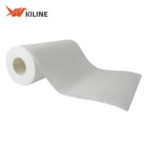 Kitchen Wood Pulp PP Wipe Clean Paper White Towel Roll Disposable 220×250mm