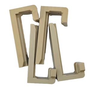 OEM / ODM Steel Fabrication Service Micro Precision CNC Machining Plastic Peek