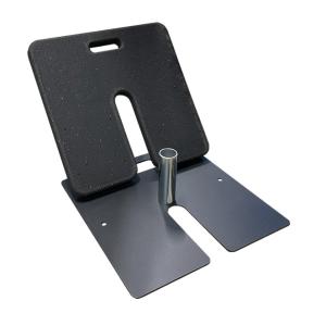 20 Lbs Pipe And Drape Base 457*457*45mm Backdrop Stand Base Black