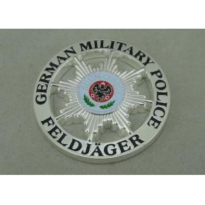 Silver Memorial Custom Military Coins Souvenir Navy Army Challenge