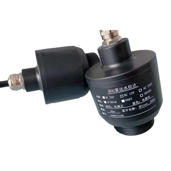 80GHz radar Level Sensor with Millimeter Wave Technology, RS485 Water Radar