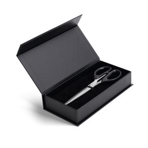 Custom Luxury Hair Scissors Packing Gift Paper Box with Velvet Insert