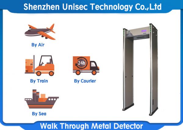 Buy Door Frame Metal Detector , Full Body Metal Detectors With LED Alarm Light at wholesale prices