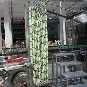 Automatic Sleeve Labeling Machine 9000-72000bph for Bottles Cans