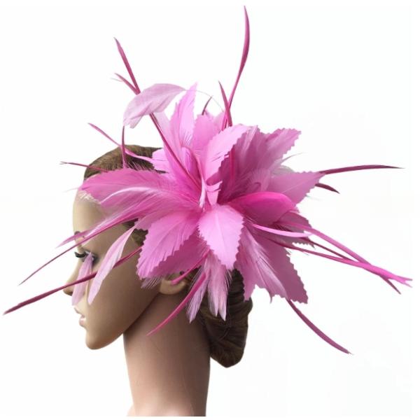 15*15 cm Goose Feather Flower Mount Wire Accessory for Professional Presentation