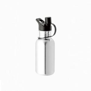 500ml Single wall stainless steel sports bottle with lid