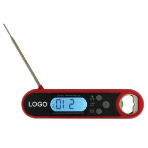 Quality Auto Rotation Display Instant Meat Thermometer , Instant Read Digital Thermometer for sale