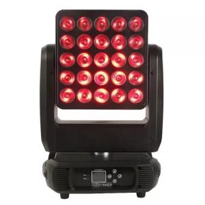 50000 Hours Working Time RGBW Matrix Moving Head Wash Lights with Pattern Beam
