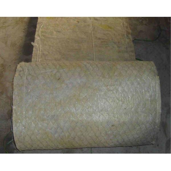 Refractory Metal Building Insulation Rock Wool Blanket 25-200mm Thickness