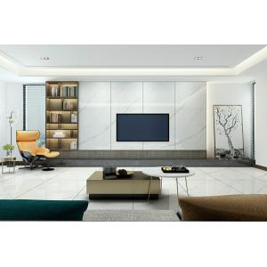 White Polished Porcelain Tile 900x1800mm Antibacterial Non-Slip AAA Grade